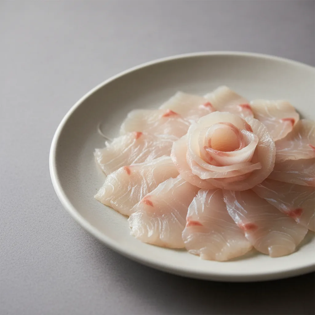 Fluke (Hirame) Sashimi Fluke (Hirame) Sashimi
