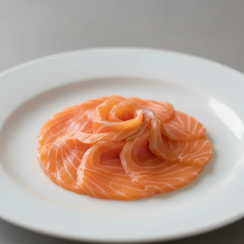 Smoked Salmon Sashimi Smoked Salmon Sashimi