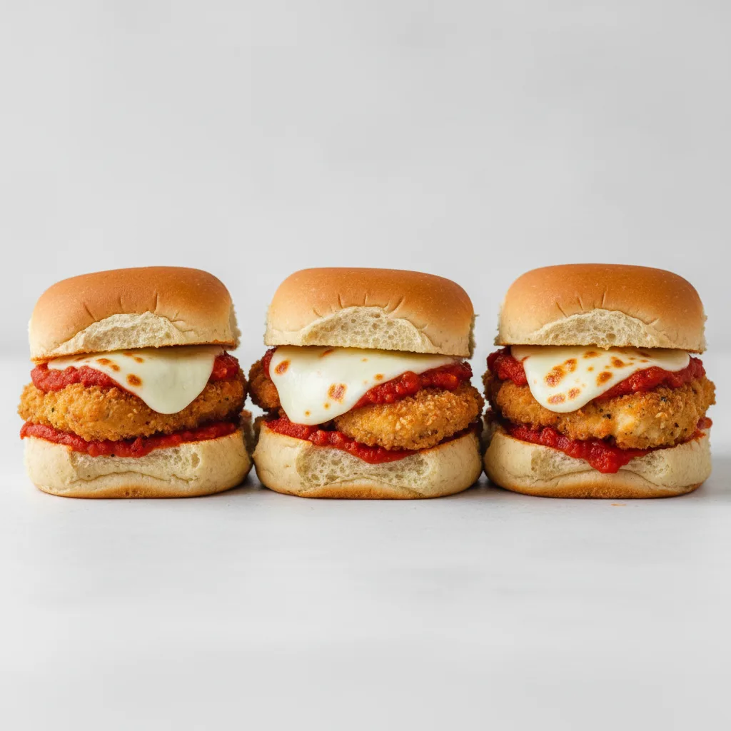 Gluten Free Chicken Parmesan Sliders Gluten Free Chicken Parmesan Sliders