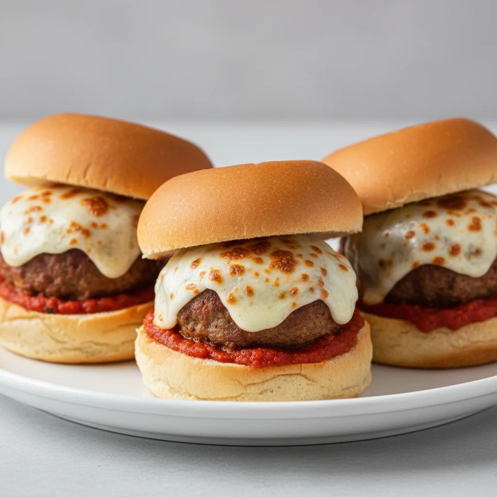 Meatball Parmesan Sliders Meatball Parmesan Sliders