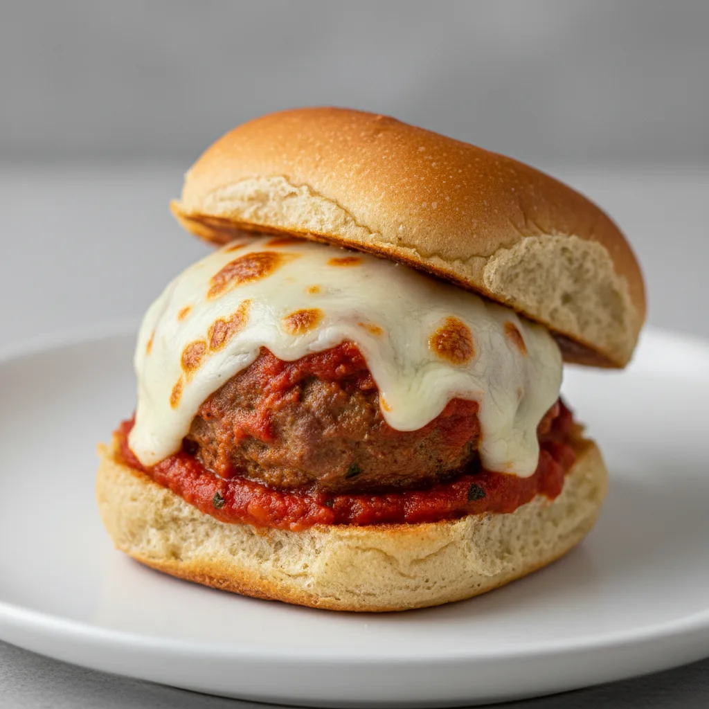 Gluten Free Meatball Parmesan Slider Gluten Free Meatball Parmesan Slider