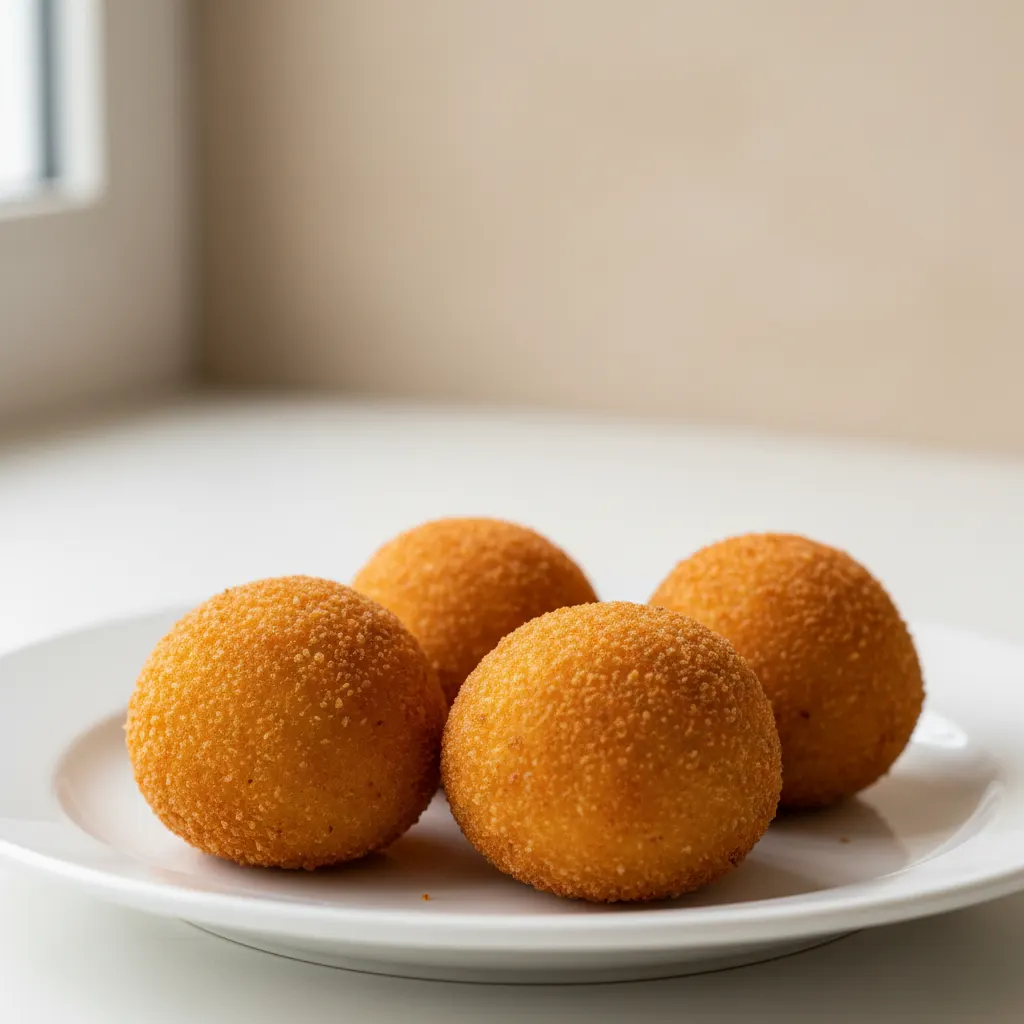 Arancini With Ham and Peas Arancini With Ham and Peas