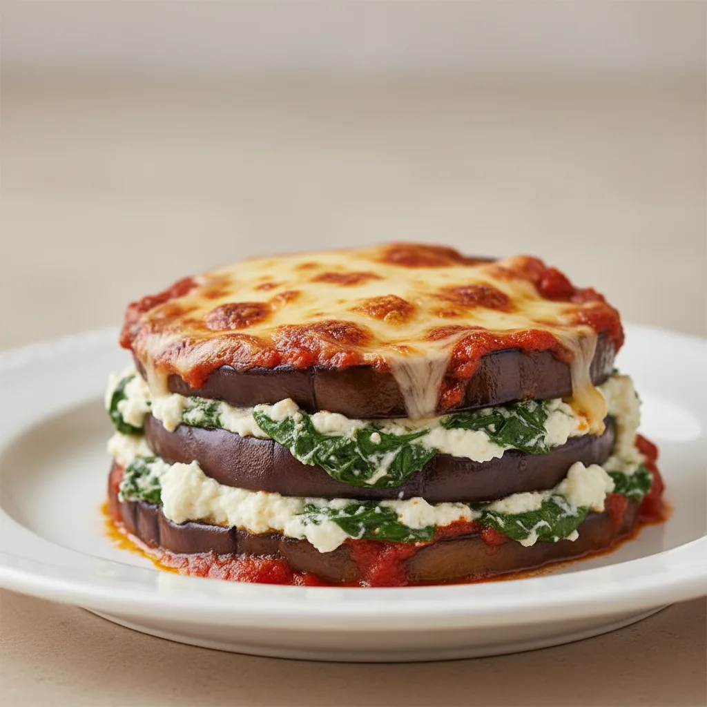 Gluten Free Eggplant Florentine Gluten Free Eggplant Florentine