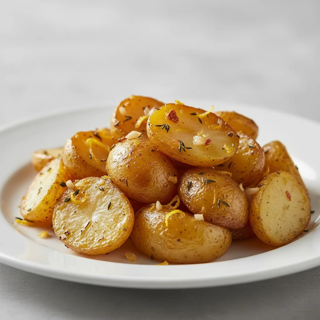 Roasted Lemon & Herb Potatoes Roasted Lemon & Herb Potatoes