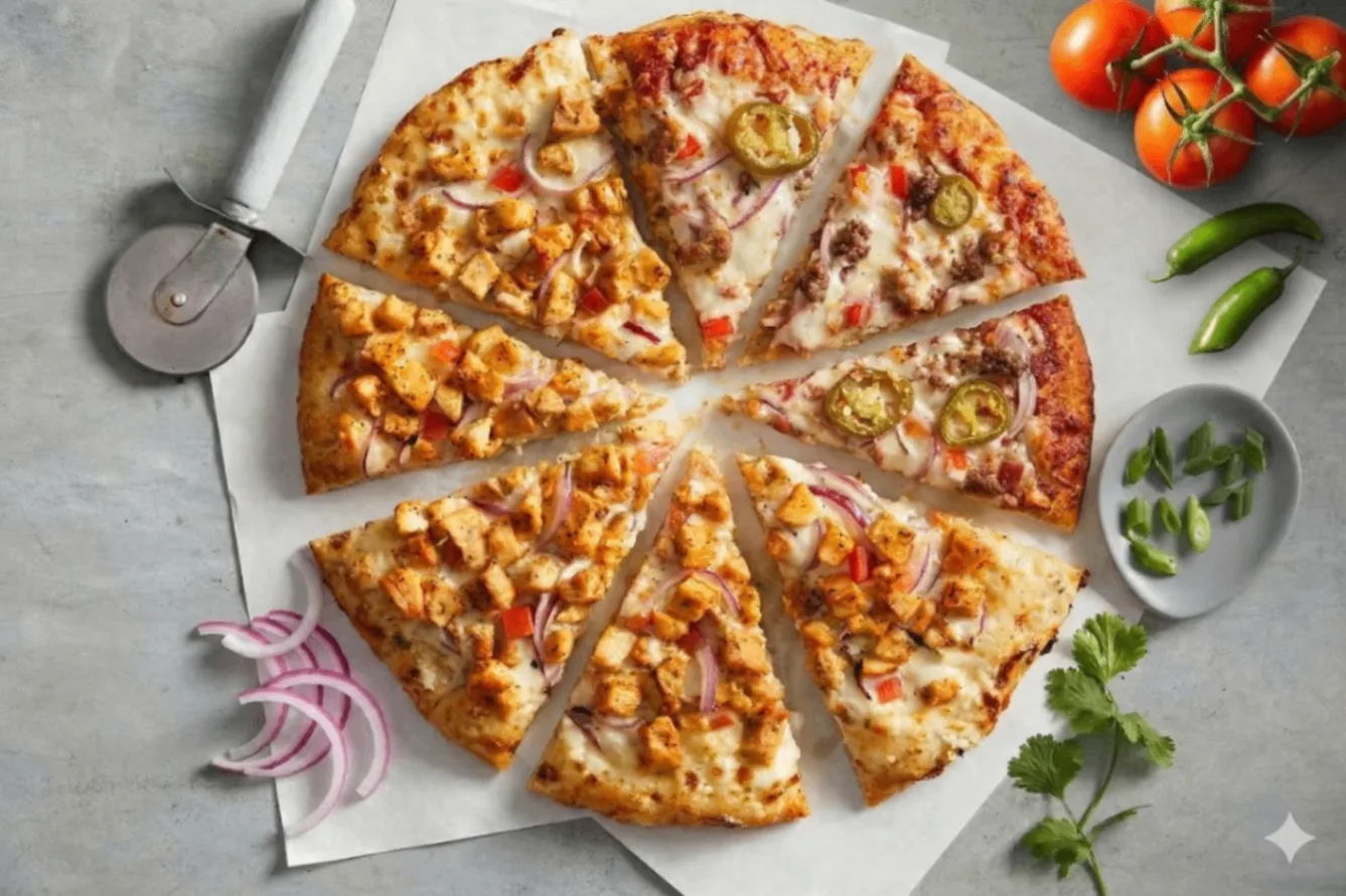 Mexican Pizza with No Cilantro