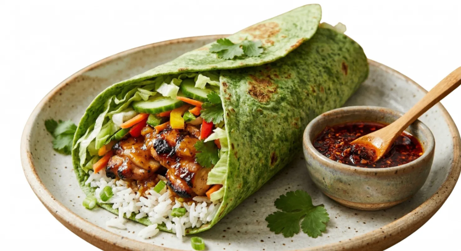 BBQ Chicken Inasal Wrap