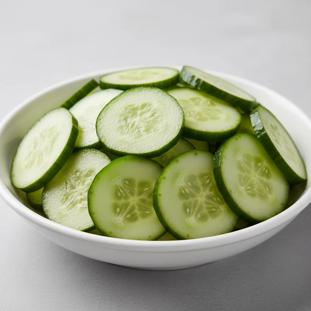 Sliced Cucumber Sliced Cucumber