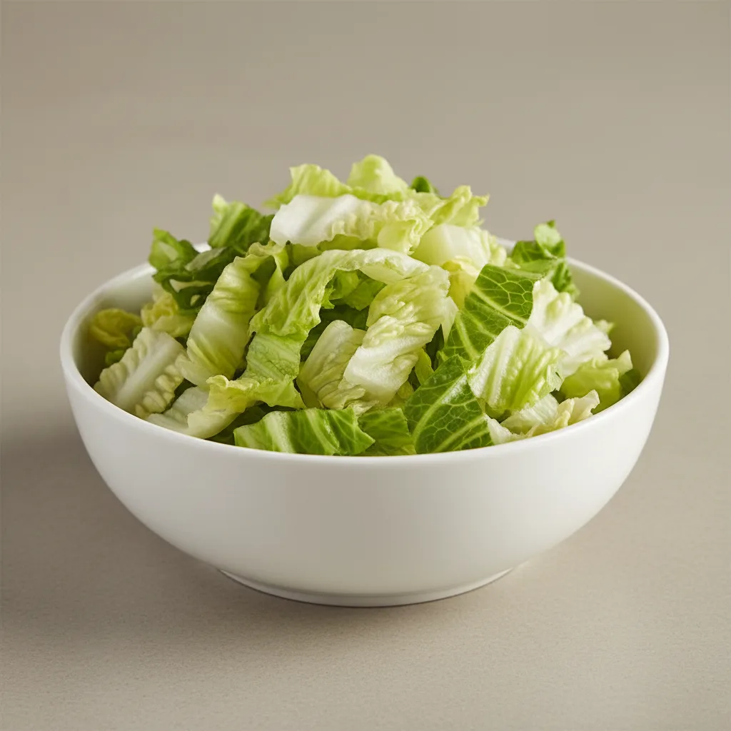 Chopped Romaine Lettuce Chopped Romaine Lettuce