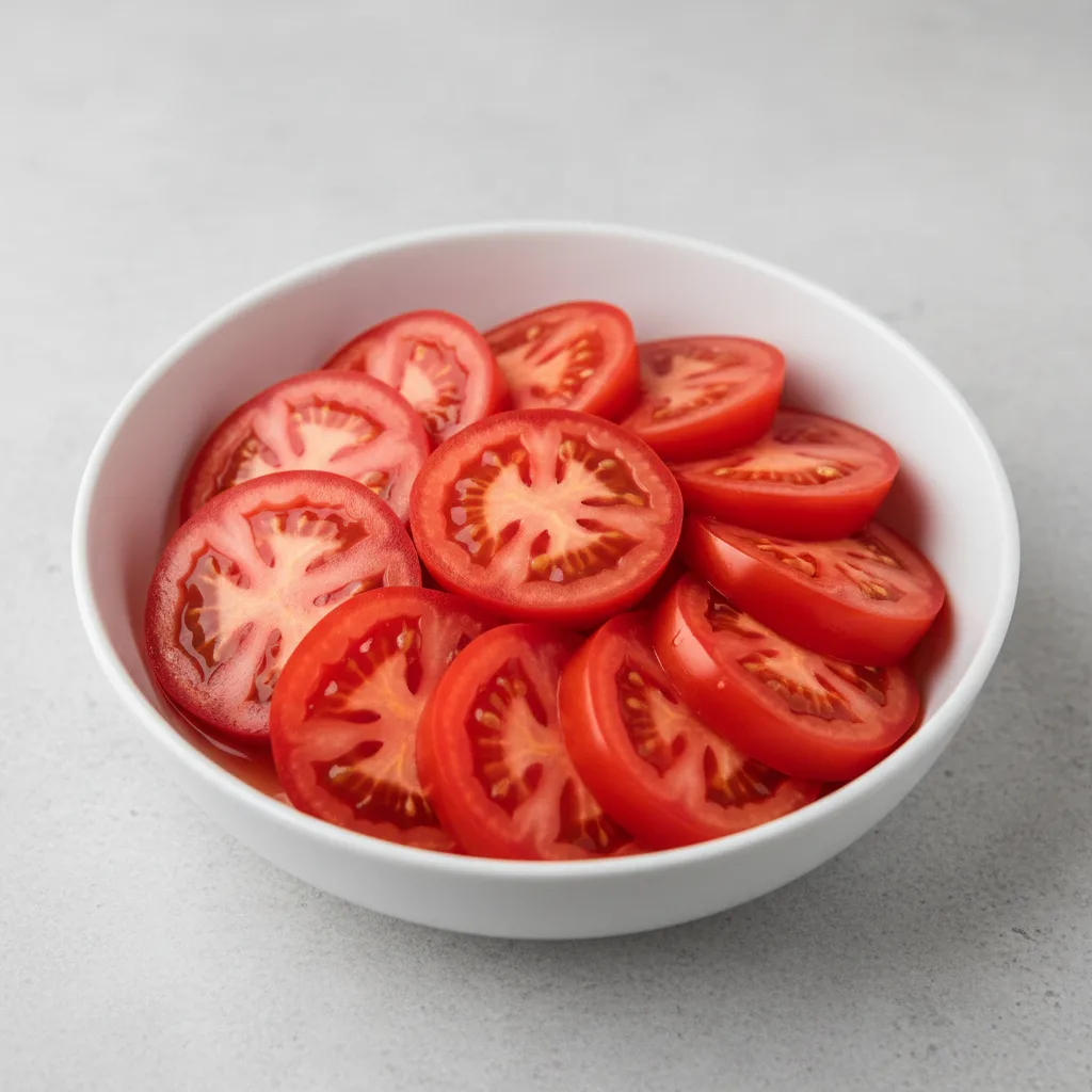 Sliced Tomatoes Sliced Tomatoes