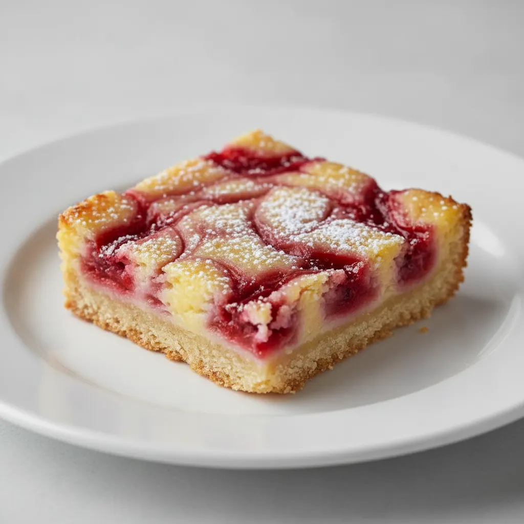 Strawberry Lemon Dessert Bars