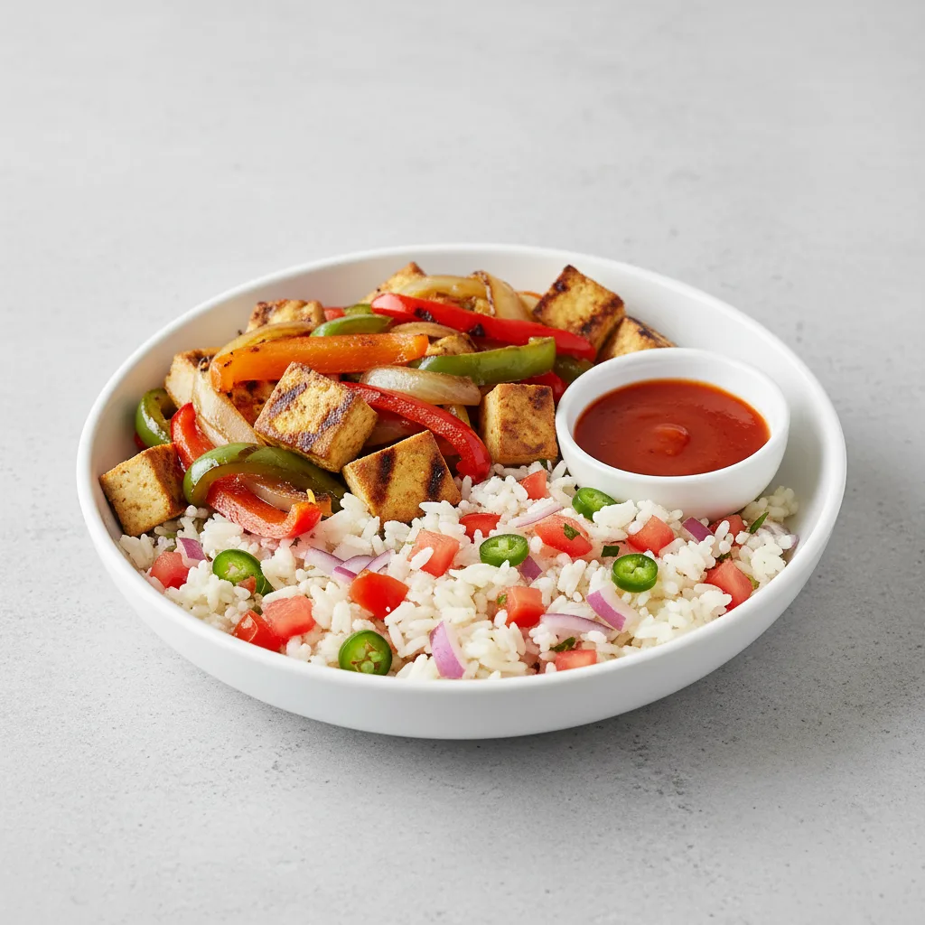Tofu Rice Budget Bowl (Vegan) Tofu Rice Budget Bowl (Vegan)