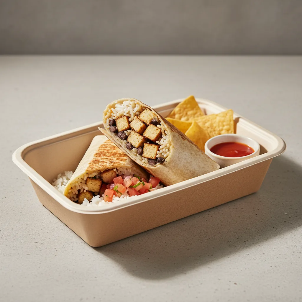 Tofu Burrito Box (vegan) Tofu Burrito Box (vegan)