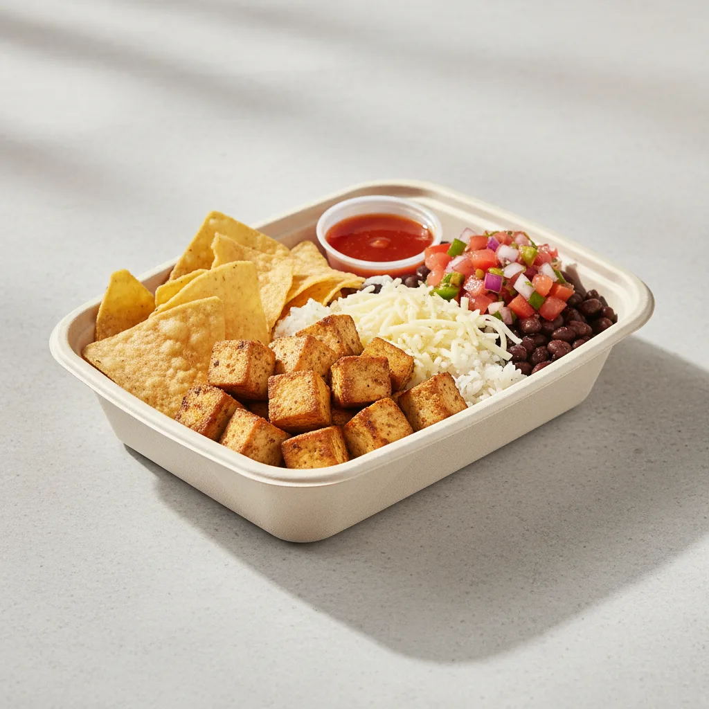 Tofu Burrito Box (vegetarian) Tofu Burrito Box (vegetarian)