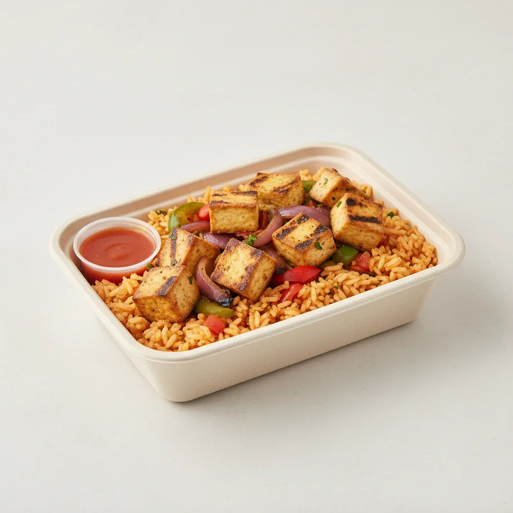 Tofu Rice Bowl (vegan) Tofu Rice Bowl (vegan)