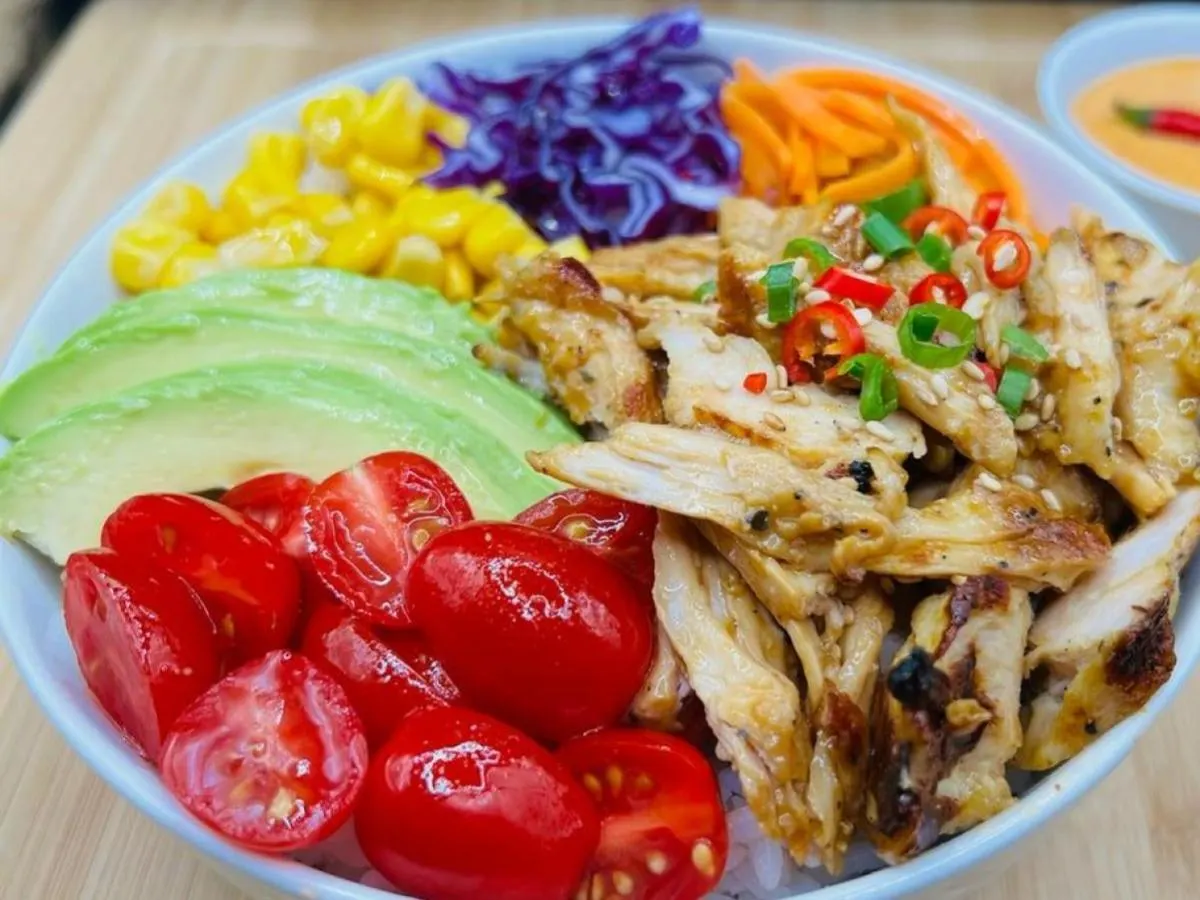 Spicy Chicken Rice Bowl