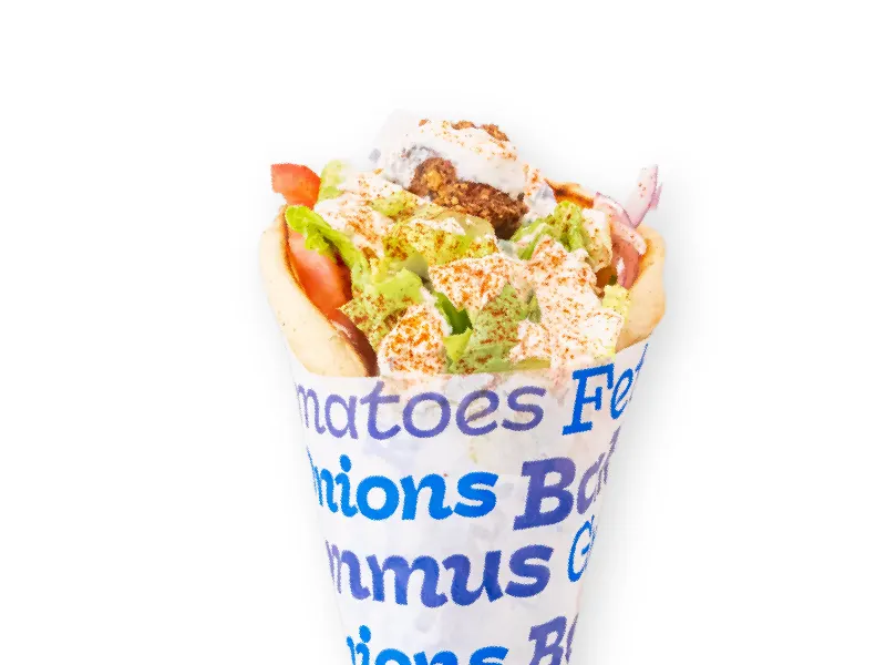 Falafel Pita Boxed Meal