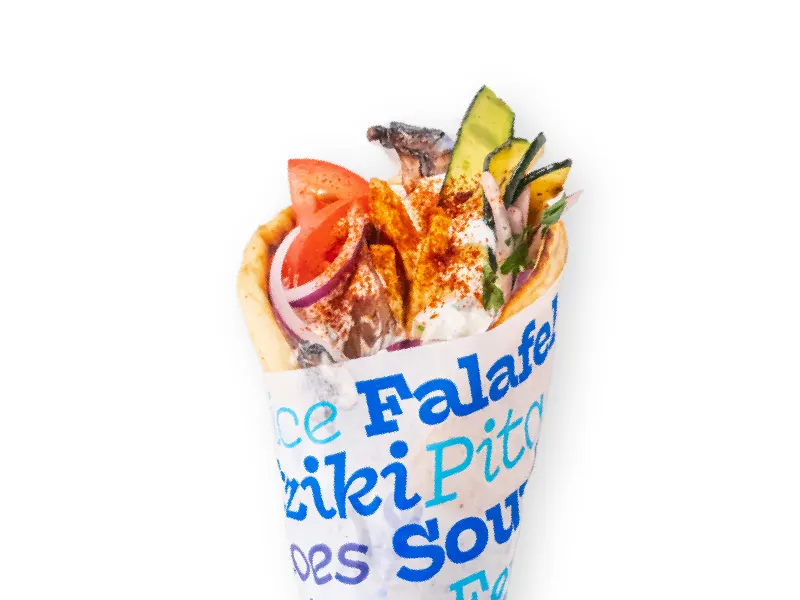 Veggie Pita Boxed Meal