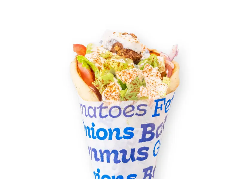 Falafel Pita Boxed Meal