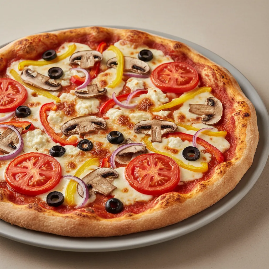 Gluten-free & Vegan Vegetarian Pizza
