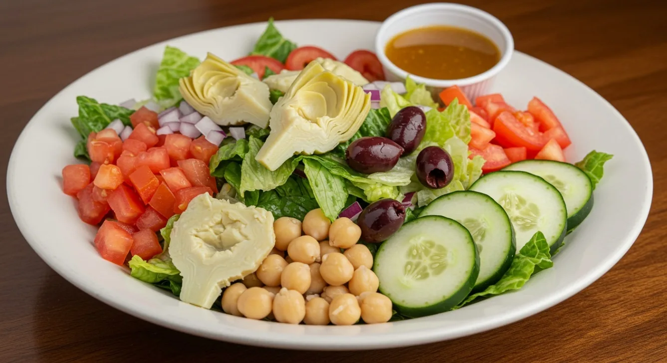 Mediterranean Salad (Deconstructed)