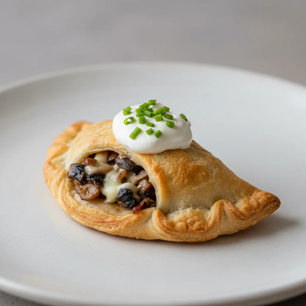 Mini Mushroom Empanada Mini Mushroom Empanada