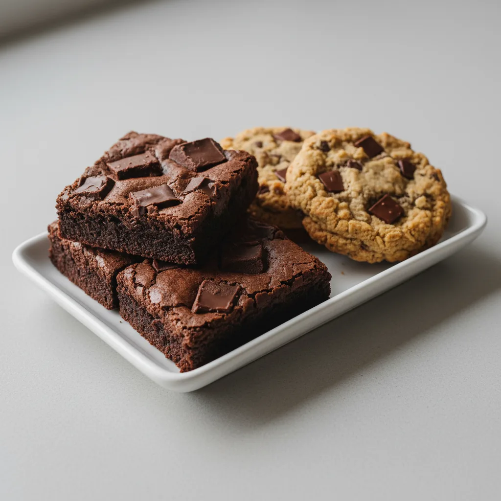 Fudge Chunk Brownie/cookie Tray, Small