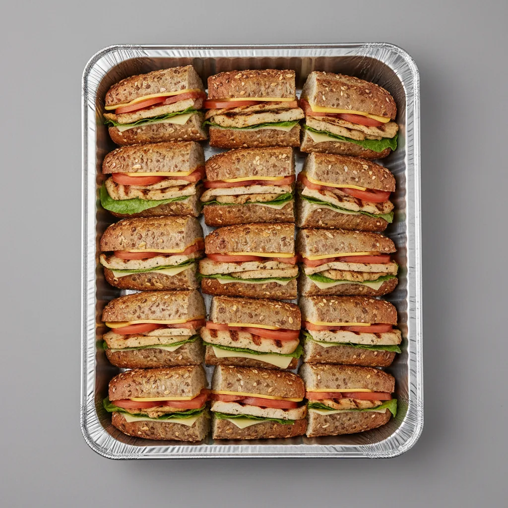 Chilled Grilled Sandwich Tray, Large