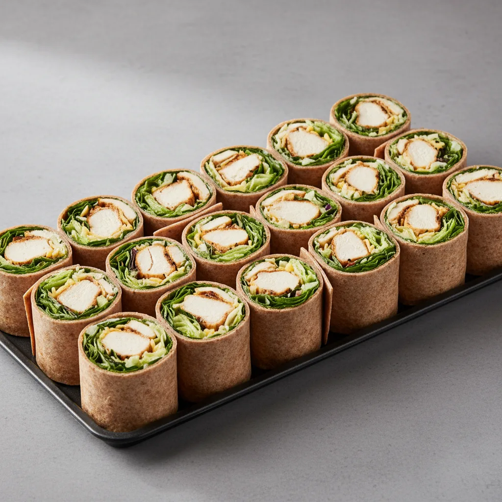 Grilled Chicken Wrap Tray, Large