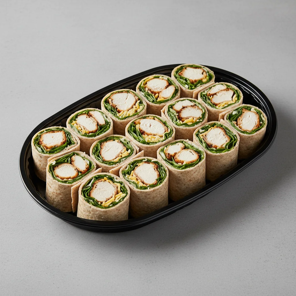Grilled Chicken Wrap Tray, Medium