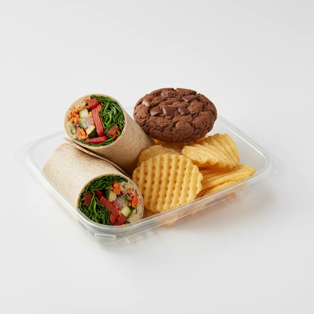 Veggie Wrap Packaged Meal