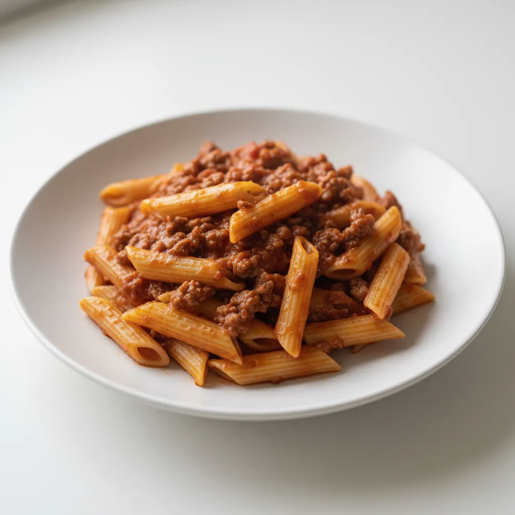 Penne With Bolognese Penne With Bolognese