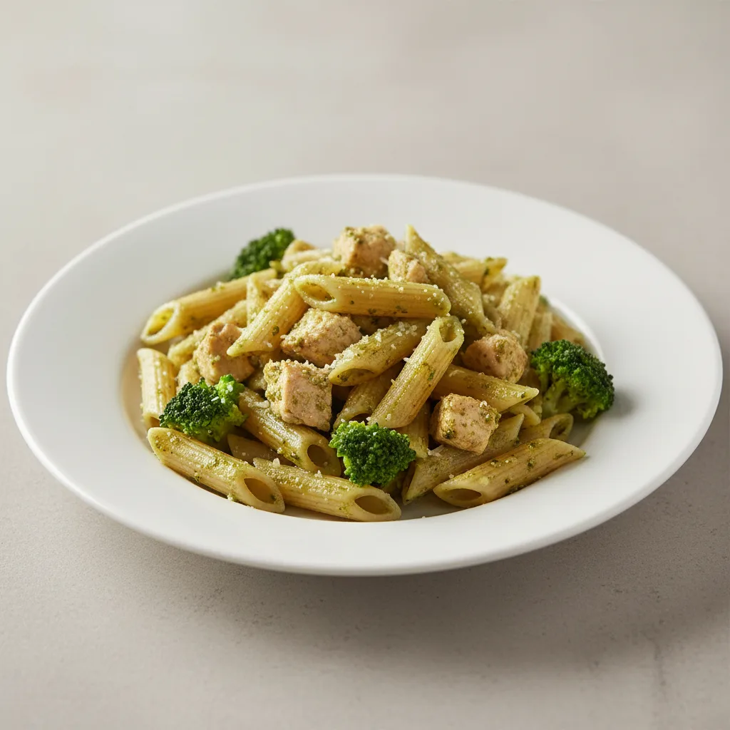 Penne With Chicken Pesto and Broccoli Penne With Chicken Pesto and Broccoli