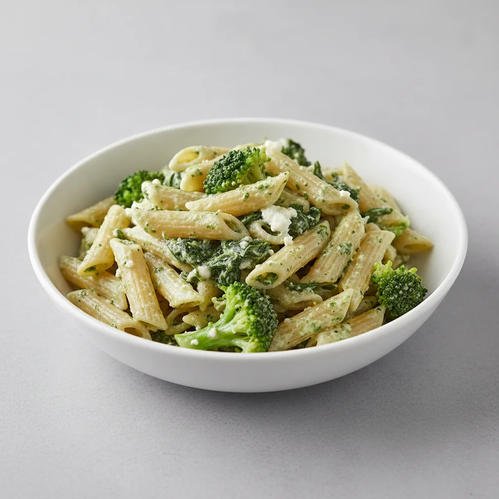 Penne With Spinach Ricotta and Broccoli Penne With Spinach Ricotta and Broccoli