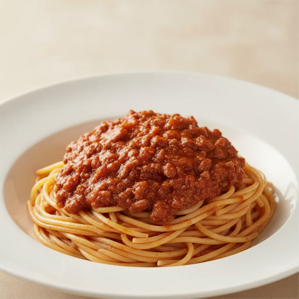 Spaghetti With Bolognese Spaghetti With Bolognese