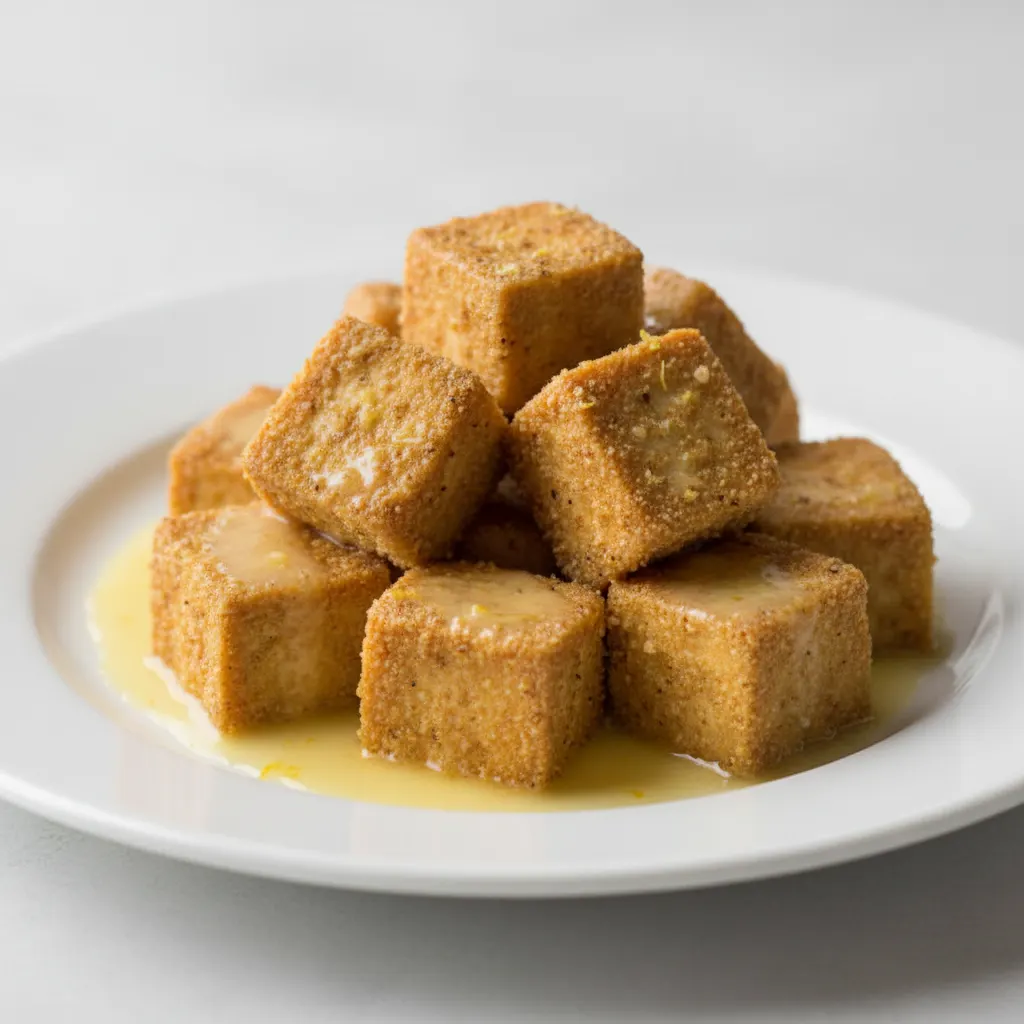 Lemon Garlic Tofu (gf, Df, V, Vg) Lemon Garlic Tofu (gf, Df, V, Vg)