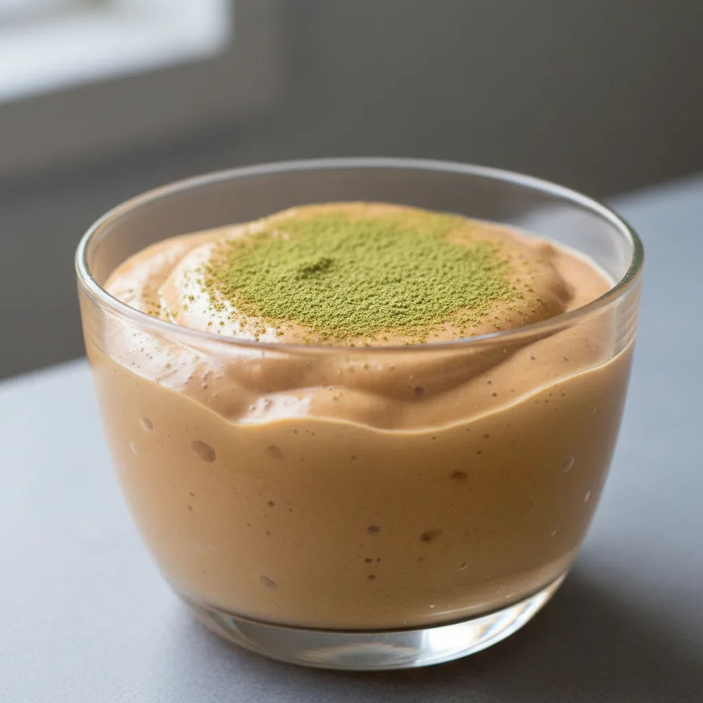 Thai Tea Matcha Mousse Thai Tea Matcha Mousse