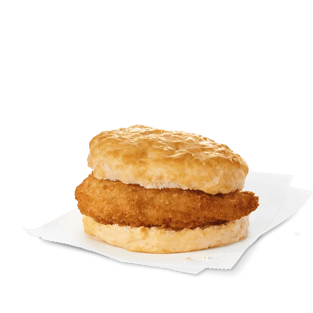 Biscuit With Chick-fil-a Chicken