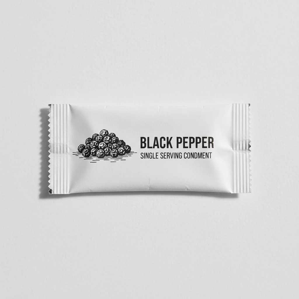 Black Pepper Packet