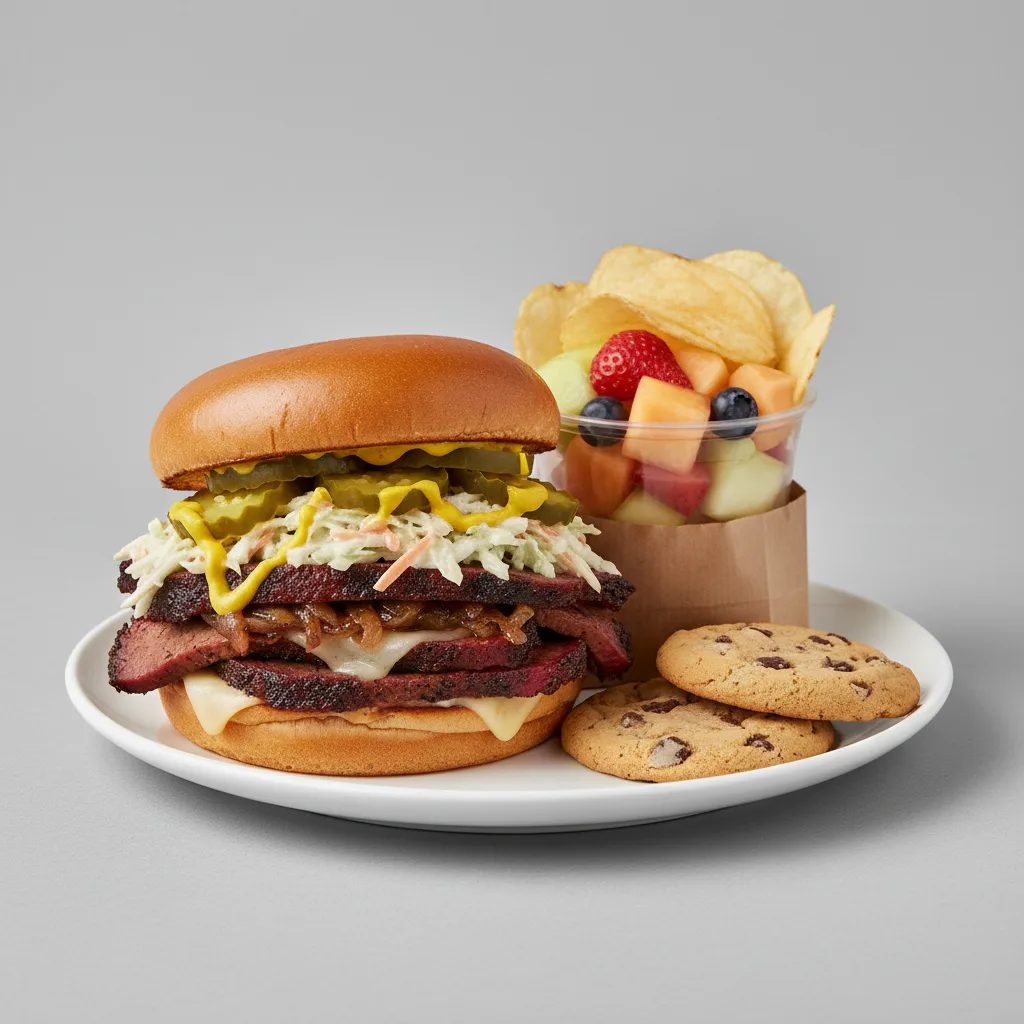 Smoked Brisket Sandwich Smoked Brisket Sandwich