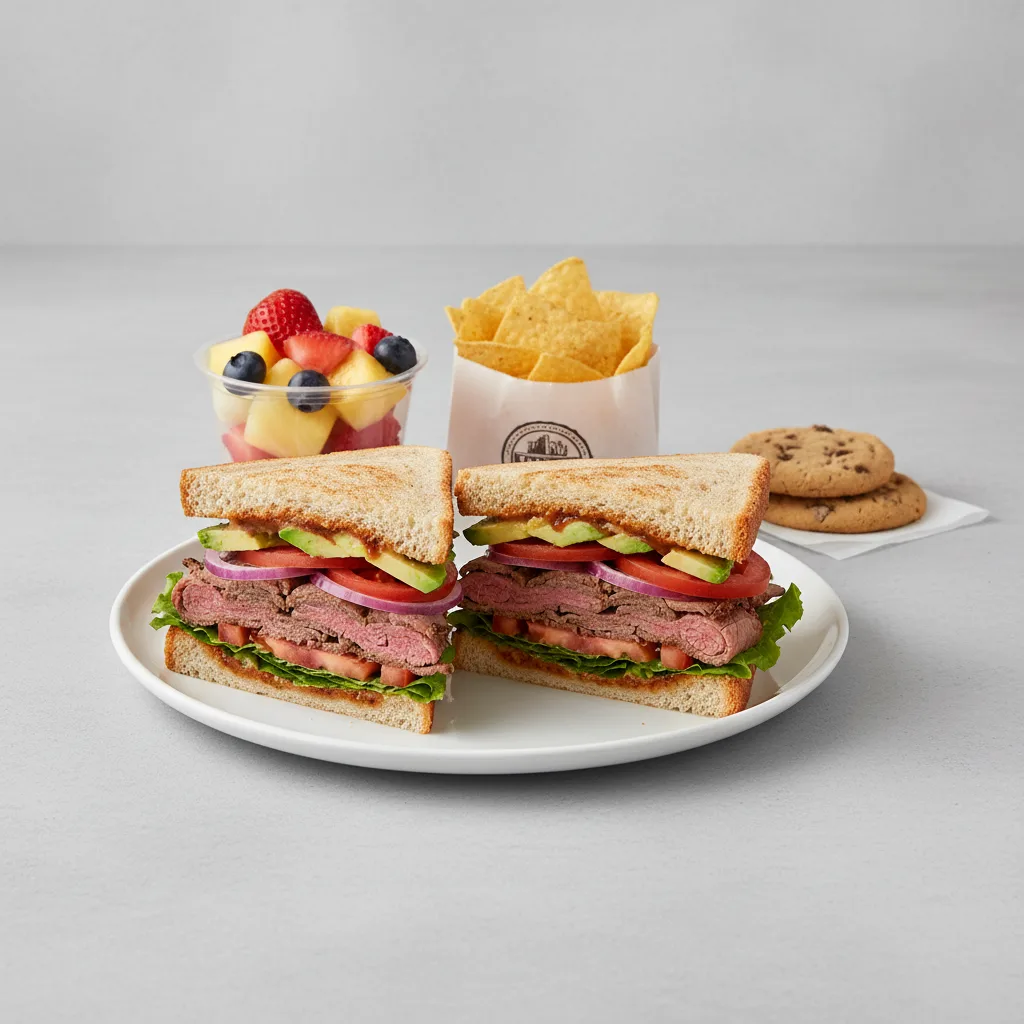 Chipotle Roasted Beef Sandwich Chipotle Roasted Beef Sandwich