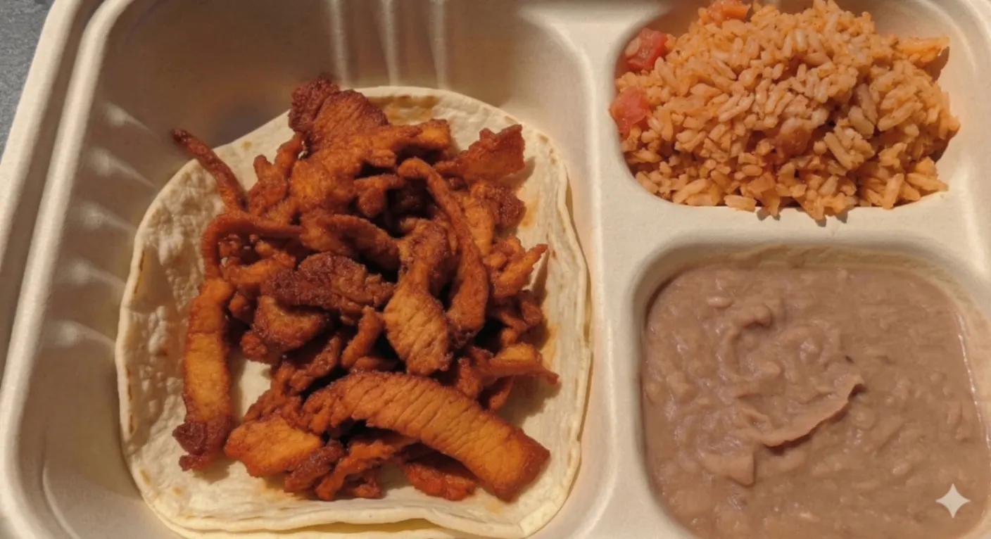 Al Pastor Taco Plate