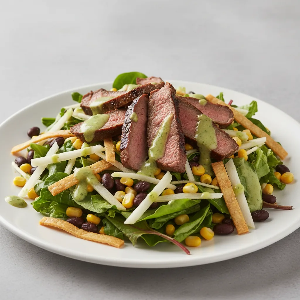 Mexican Chopped Salad with Beef