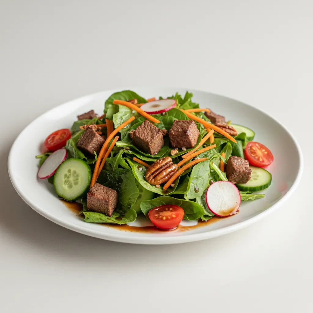 Classic Salad with Steak
