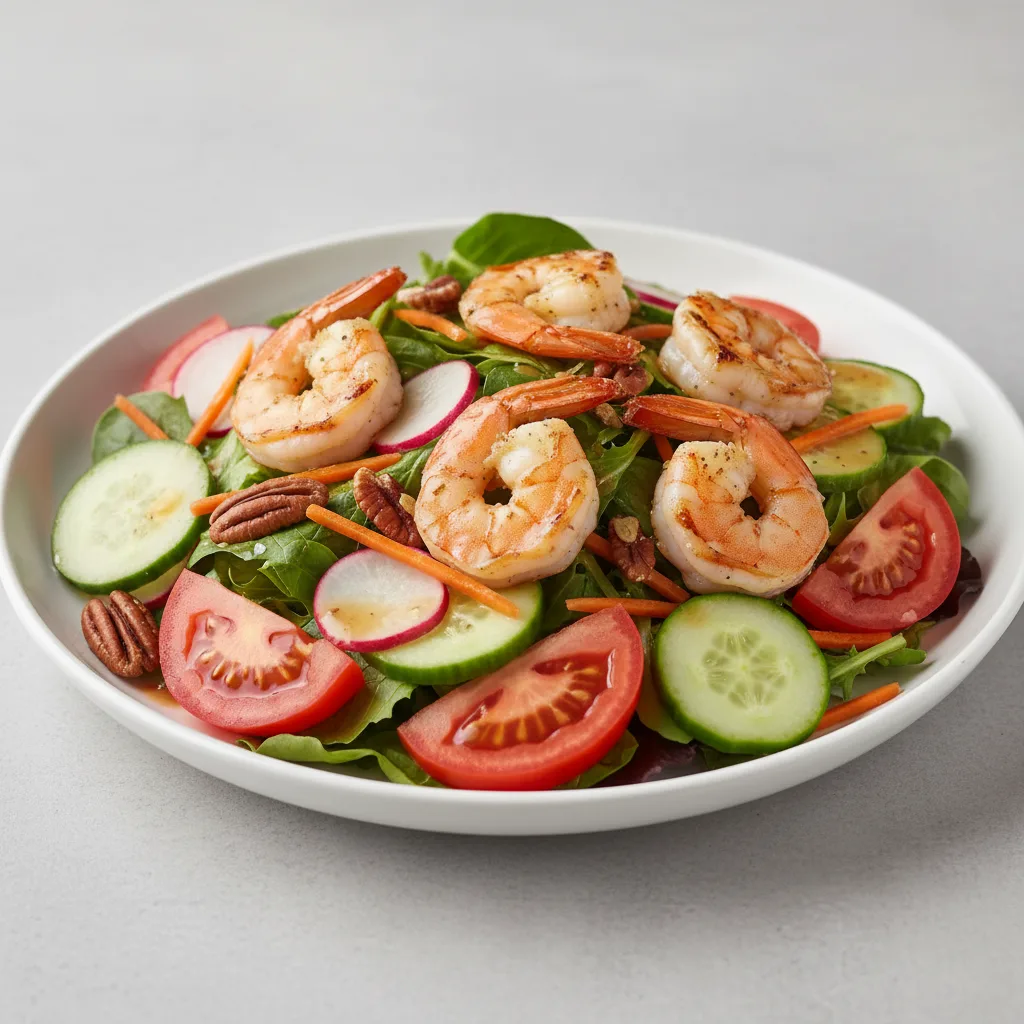 Classic Salad with Shrimp