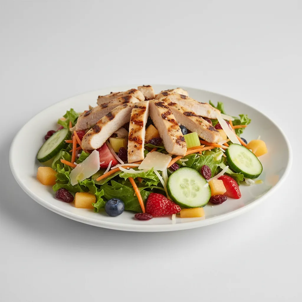 Seasonal Salad with Chicken