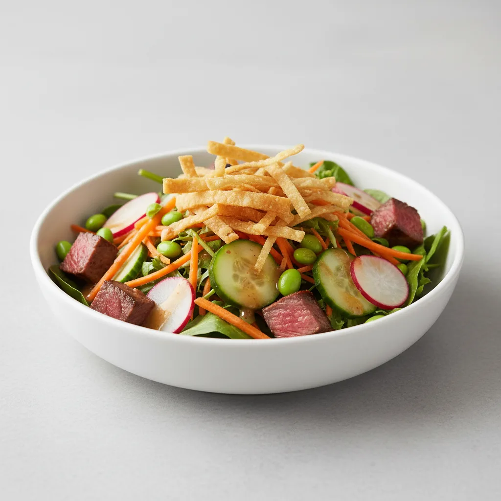 Asian Salad with Steak Asian Salad with Steak
