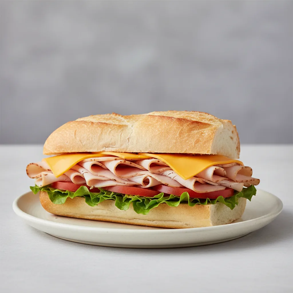 Turkey and Cheddar Sub Sandwich