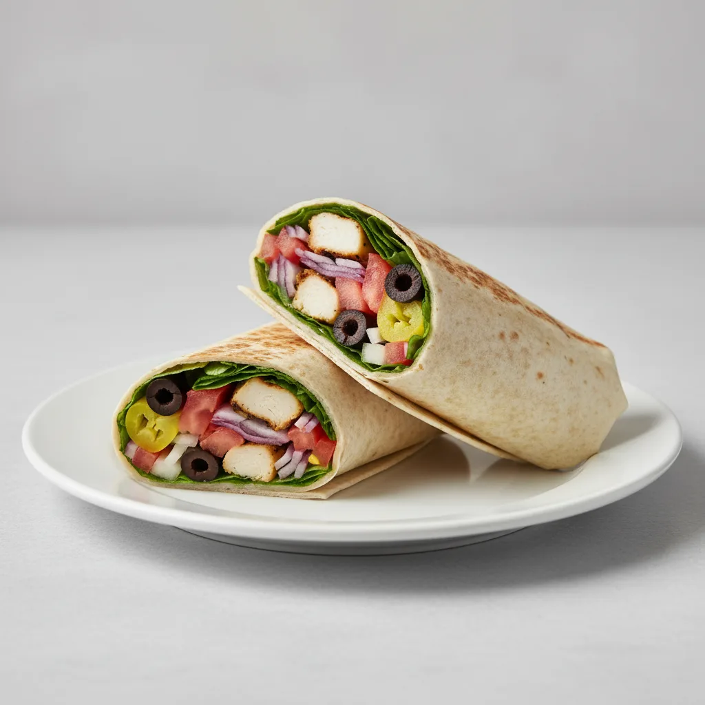 Greek Chicken Wrap