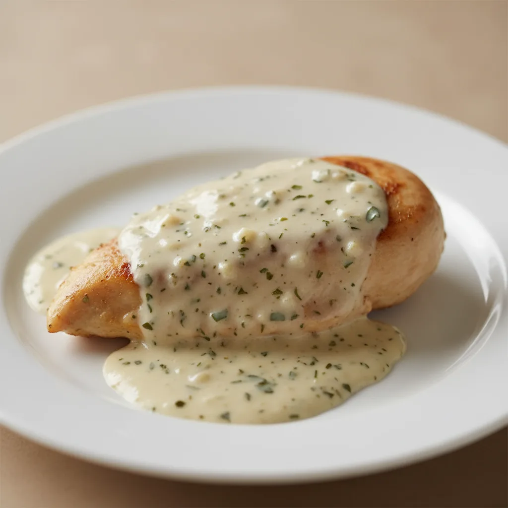 Creamy Garlic-herb Chicken
