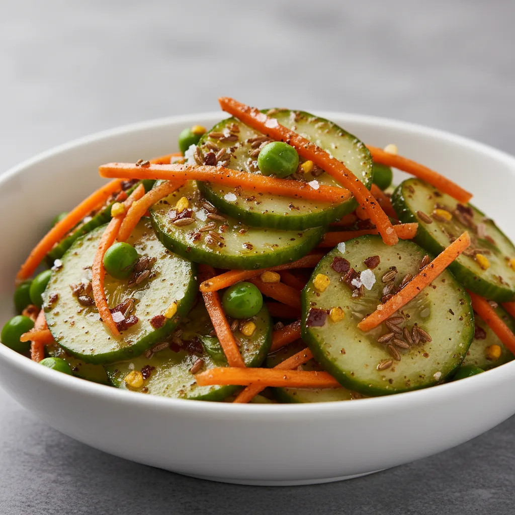 Cucumber Mixed Spicy Salad Cucumber Mixed Spicy Salad